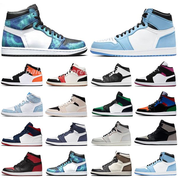 

starfish 1s mens basketball shoes 1 denim lost found stage haze low dark reverse mocha university blue bred patent mens womens sports sneake