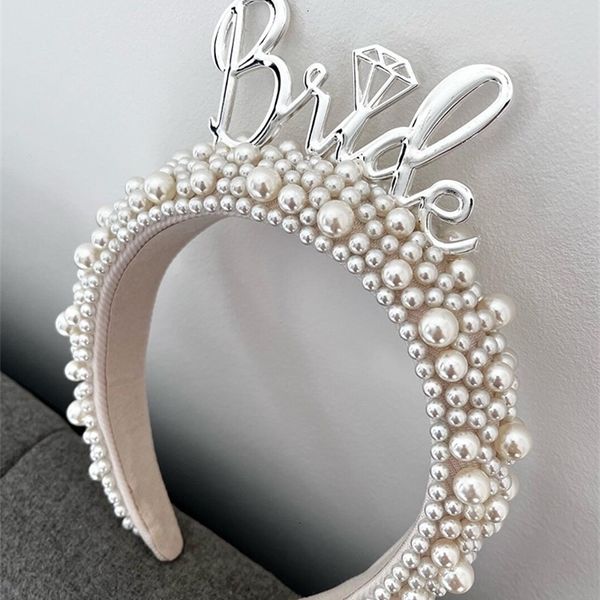 Other Festive Party Supplies Bride to be headband girls night Bachelorette hen Bridal Shower boho beach wedding engagement Decoration honeymoon Gift 230209