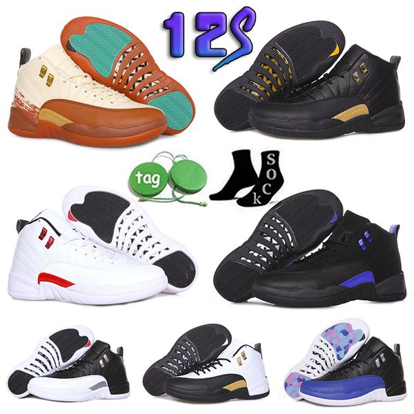 

basketball shoes12s 2023 mens university dark concord reverse master michigan black red blue trainers original womens basketballshoes cherry