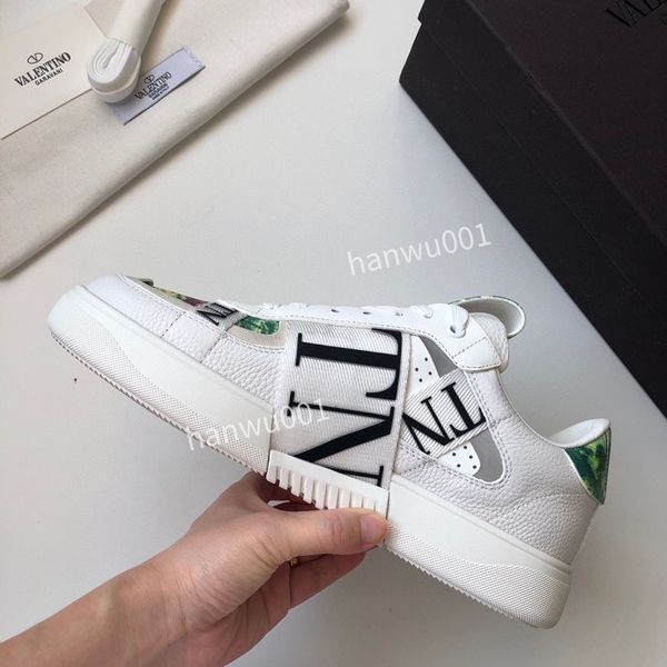 

luxury brand sneakers shoes designer sneaker genuine leather women shoe, Black