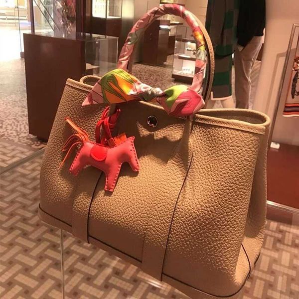 

herme garden party handbags price 2023 new leather women's garden single shoulder messenger tote versatile por