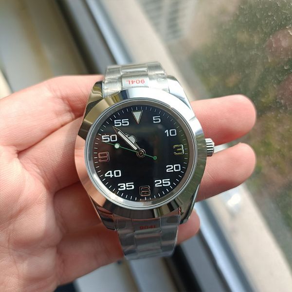 

mens watch 41mnm 36mm selling 904l stainless steel sapphire glass mirror sapphire mirror automatic mechanical standard for successful men go, Slivery;brown