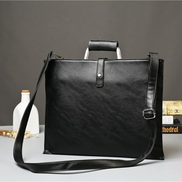 

briefcases luxury business men handbag fashion retro multifunction crossbody bag computter shoulder satchels 230210