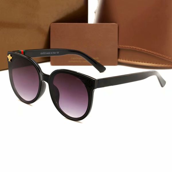 

luxury bee polarized sunglasses for women men fashion classic retro ladies outdoor travel sun glasses 5152, White;black