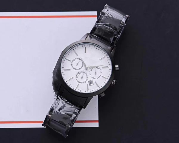 

2022 men's fashion watch quartz leisure luxury master watch waterproof automatic date, Slivery;golden