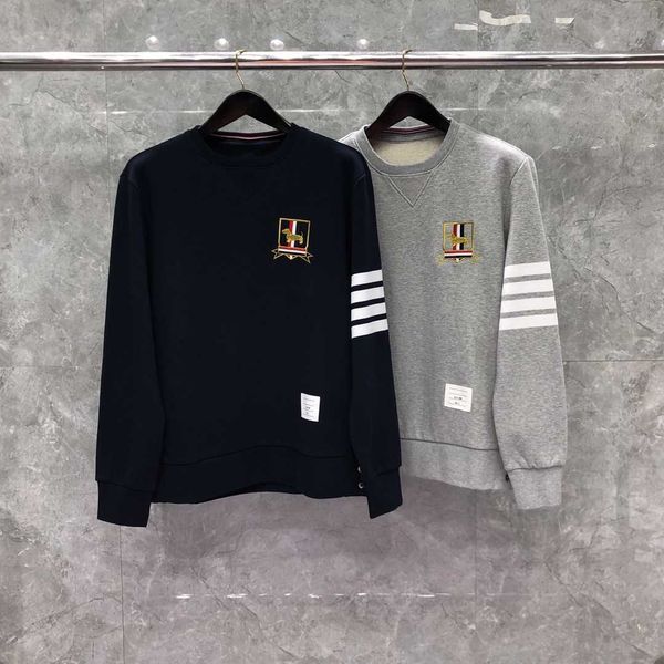 

men's hoodie tom sweater brown hoody unwomen leisure casual sports breathe four bars relaxed loose pullover long sleeve fashion e1cb, Black