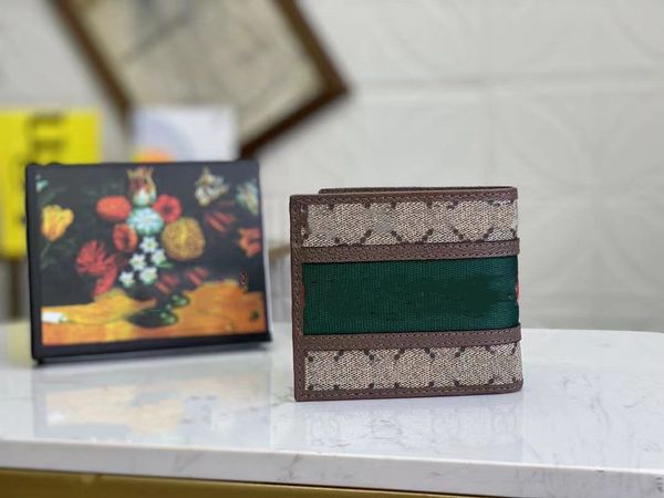 

designers bags genuine leather new style card holders wallets men fashion small coin purses holder with box women key wallet handbags bags i