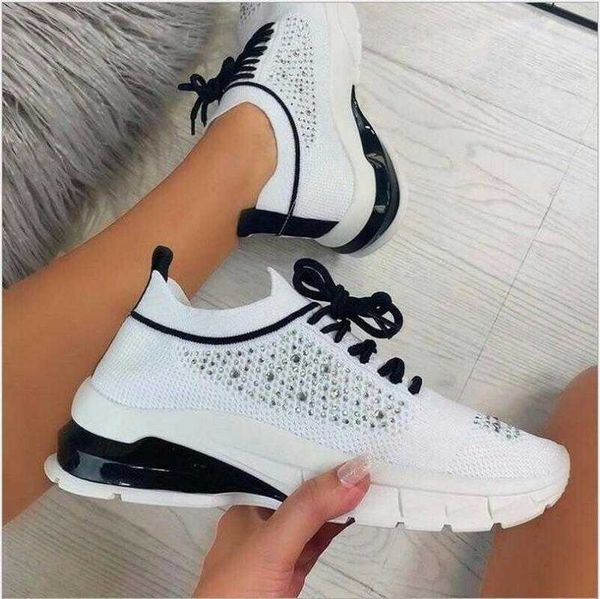 

dress shoes women breathable sneakers platform shoes female flats casual sport spring summer fashion women's vulcanized walking shoes g, Black
