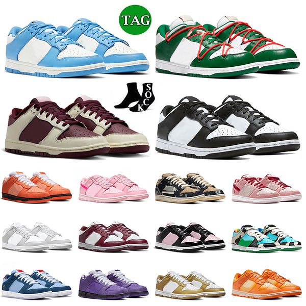 

designer low casual shoes panda unc valentine day ow futura green lobster orange triple pink ts strangelove why so sad barley paisley traine, Black