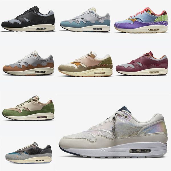 

pattas waves 1 running shoes mens womens noise aqua white sean wotherspoon patta monarch grey gum men trainers sports sneakers runners 010