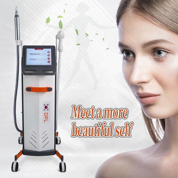 

2023 tattoo removal machine 808 diode laser hair remover picosecond q switch nd yag remove age spot birthmark eyeline pigment, Black