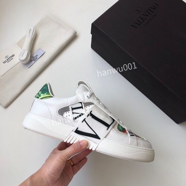 

2023 designer casual dress shoes men women calfskin shoes vintage suede sneakers trainer platform lace-sneaker leisure shoe, Black