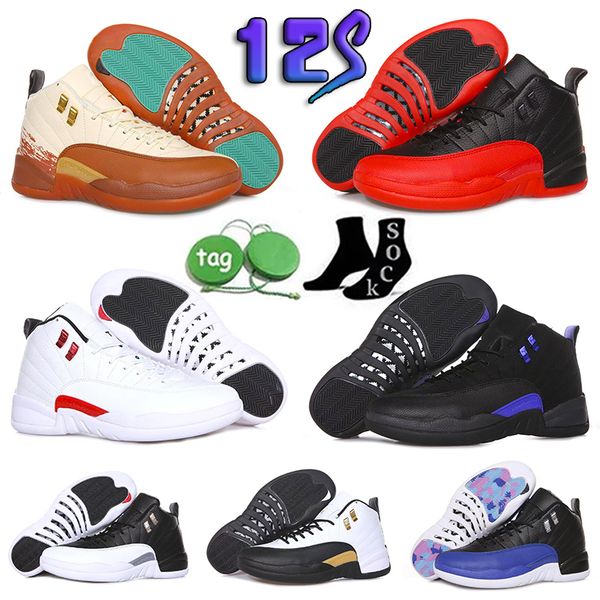 

jumpman 12 2023 mens basketball shoes ma maniere x black golf brown blue taxi 12s cap and gown chicago bred hyper royal outdoor trainers