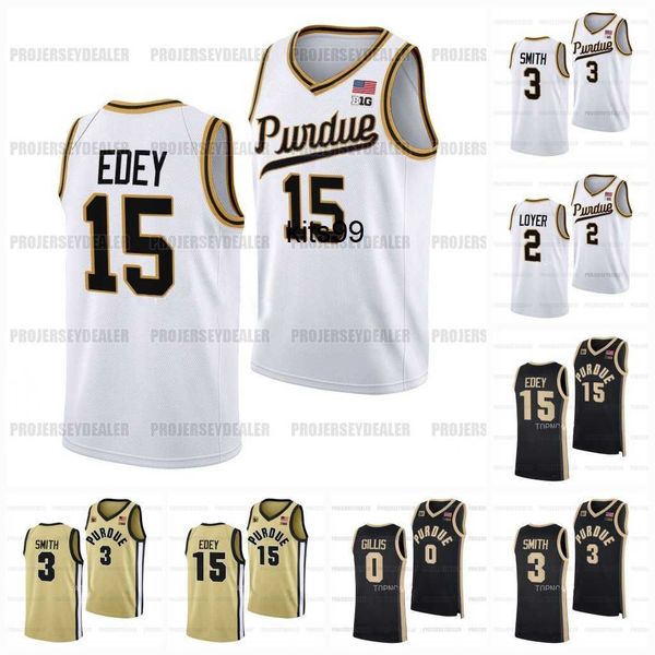 

15 zach edey purdue boilermakers 2022-23 basketball jersey ncaa college braden smith fletcher loyer mason gillis caleb furst brandon newman, Black;red