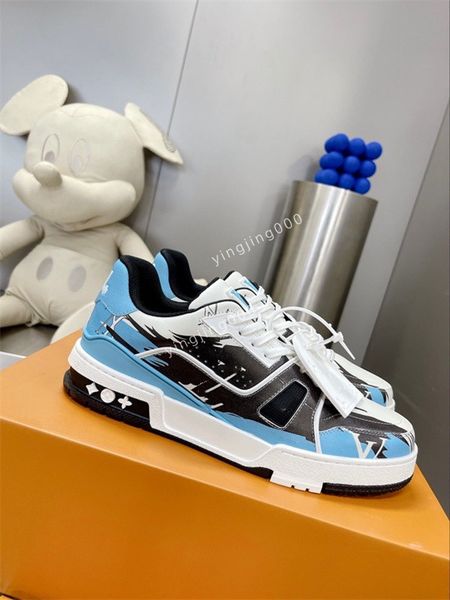 

2023 velvet calfskin boots sneaker vintage suede shoes reflective sneakers designer luxury shoe calfskin casual running trainers, Black