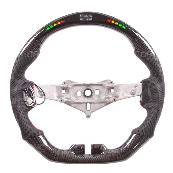 

automobile led shift lights carbon fiber steering wheel replacement for wrangler jk
