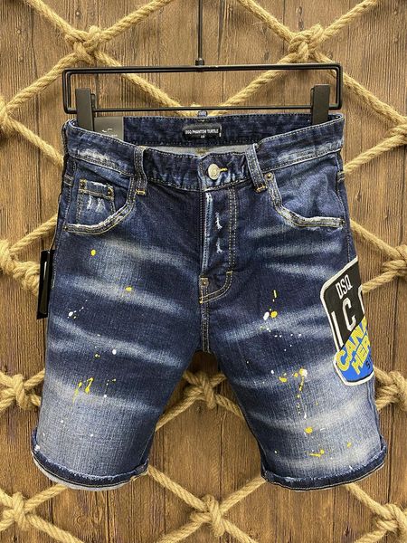 

dsquare jeans d2 jeans men jeans mens luxury designerjeans skinny ripped cool guy causal hole denim fashion brand fit jeans men wash jtp, Blue