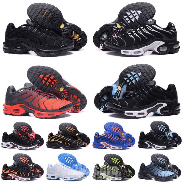 

2024 tennis plus tn running shoes tns men women womens mens sneakers 40-48, Black