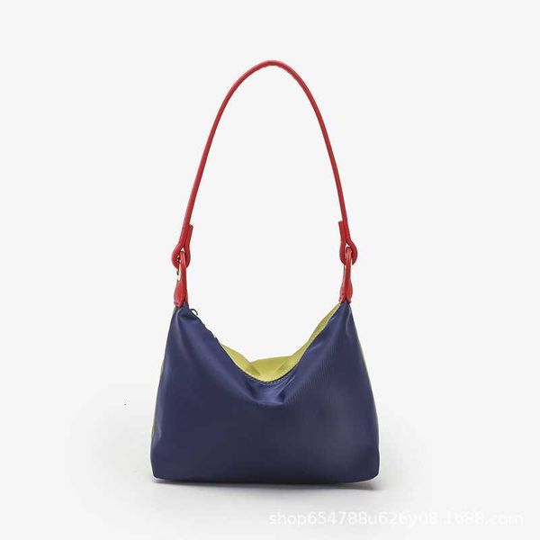

handbag clearance wallets 2023 %90 off wholesale color-blocking sac oxford single-shoulder bolsas cloth portable casual underarm bag bun dou, Red;black