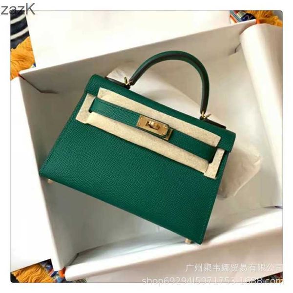 

one herm es bags designer second generation bag high-end palm grain leather women's handheld 2023 kellies shoulder cross body mini min