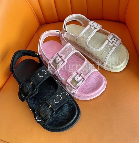 

designer rubber sandal jelly mimi double sandals rubber women slippers flip flops platform slides buckle candy color slipper fashion sandal, Black