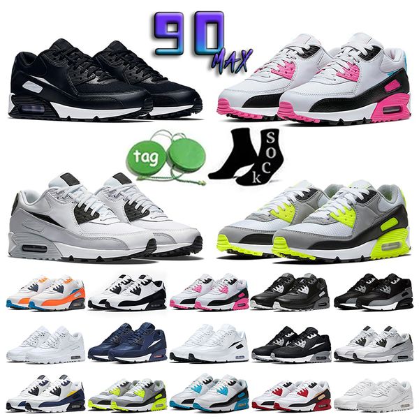 

90 mens womens running shoes 90s safety orange dust grey lemon venom infrared pn dust sail trainers sports sneakers