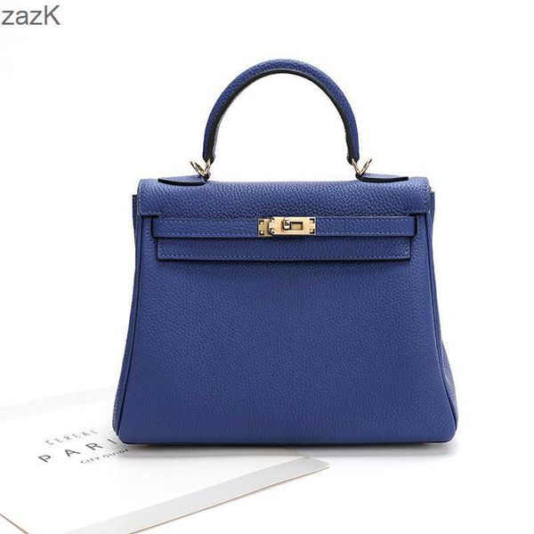 

quality cowhide kellies layer herm es bags pattern 2023 togo high designer leather lychee bag single shoulder handbag casual women's ba