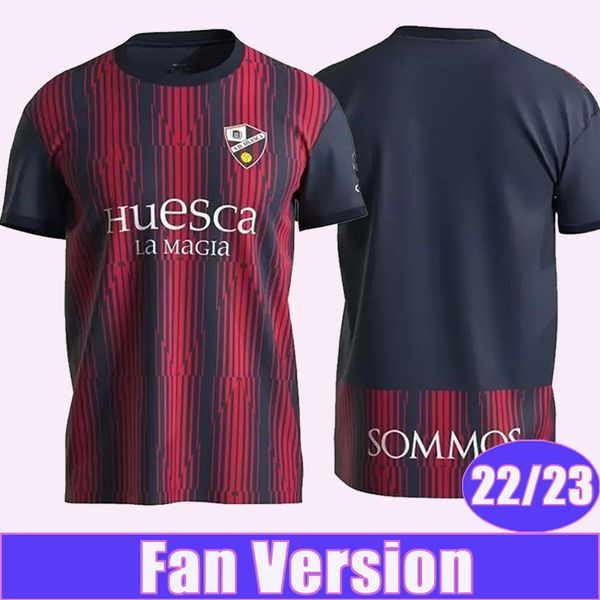 

2223 huesca j.pulido carrillo mens soccer jerseys miguel j.c.real sielva c. salvador home football shirts uniforms, Black;yellow