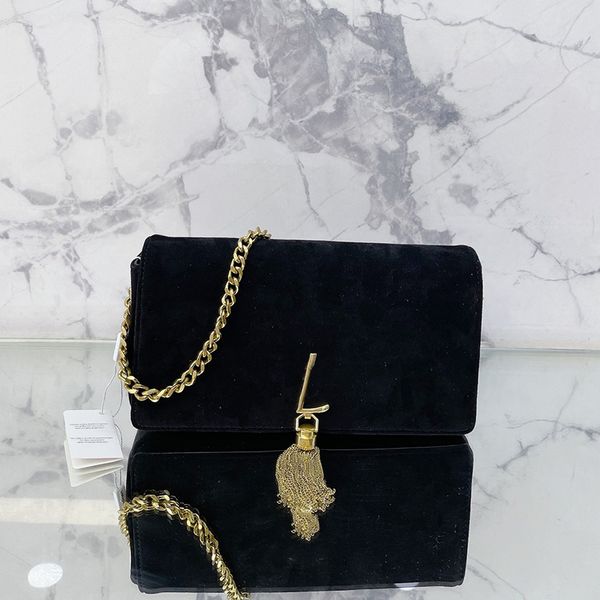 

womens suede envelope kate tassele bags classic full flap tote crossbody multi pochette french f/w sacoche luxury designer handbags 3 colors