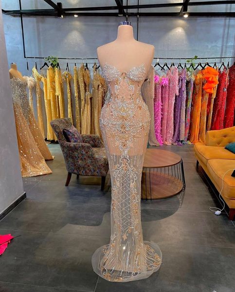 

mermaid evening dresses sleeveless v neck shiny beaded appliques sequins floor length celebrity lace hollow diamonds formal prom dresses gow, Black;red