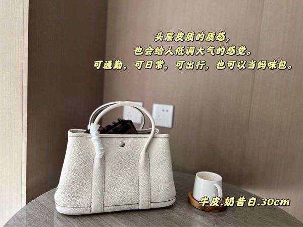 

herme garden party bags online store2023 new cowhide women's handbag garden bag