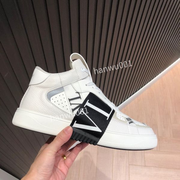 

designer casual shoes men women calfskin shoes vintage suede sneakers trainer platform lace-sneaker leisure shoe size35-44, Black
