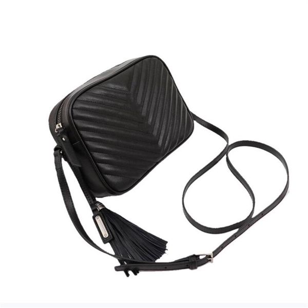 

quilted leather tassel crossbody bag women's lou camera bag shoulder purse luxury designer handbags superior sup316p