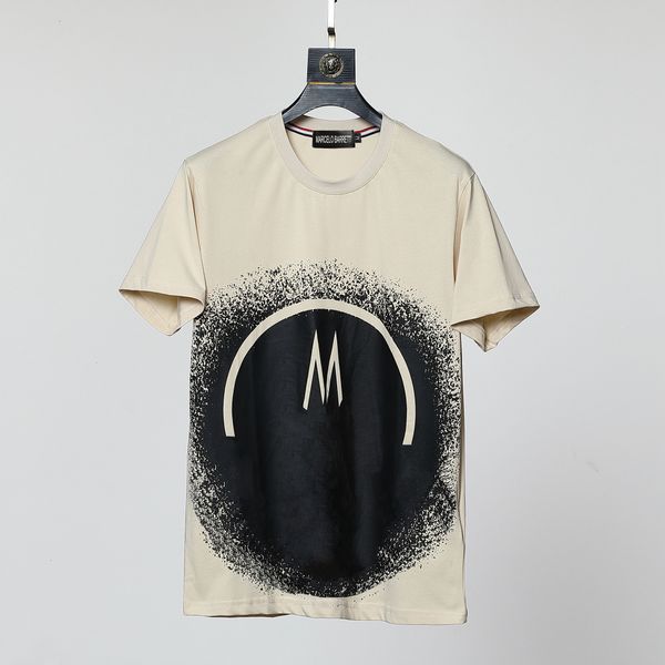 

marcelo berrett 2023ss new men's t-shirts mens designer brand t shirts women short sleeve italy fashion 3d printing quality 100% cotton, White;black