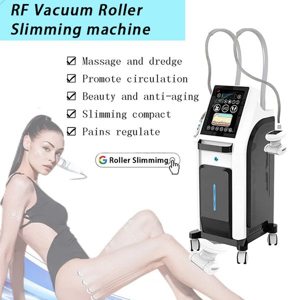 

professional roller massage slimming machine rf vacuum cavitation system 360 rotation deep-tissue fat burning skin tightening promote cell m