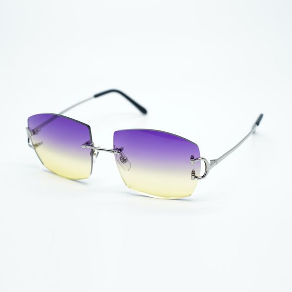

metal claw wire sunglasses a4189706 with 60mm lens 3.0mm thickness, Black
