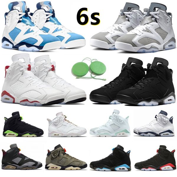 

jumpman 6 6s mens basketball shoes cool grey toro metallic silver georgetown unc red oreo electric bordeaux carmine infrared men trainers sp, Black