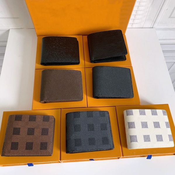 

2023 designers wallets cardholder france paris plaid style luxurys mens wallet designers women wallet high-end luxurys designers wallet, Red;black