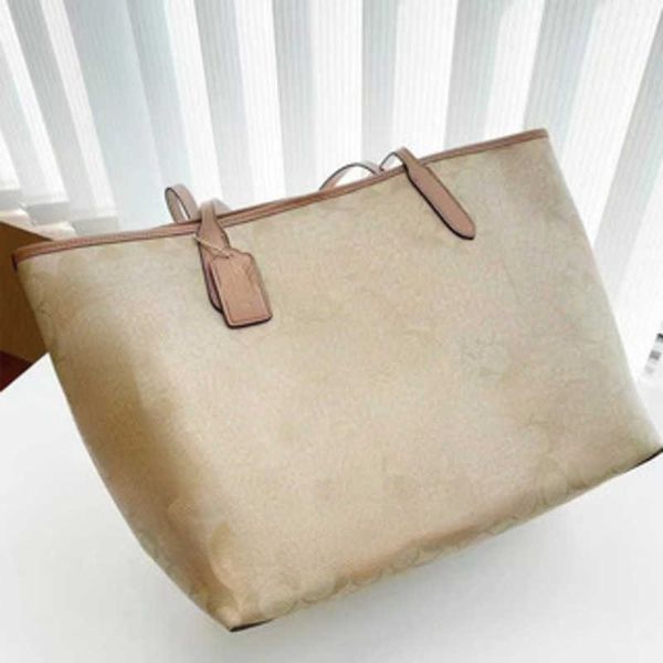 

2023 designer totes classic new large capacity mom essential tote bag single shoulder portable shopping bag