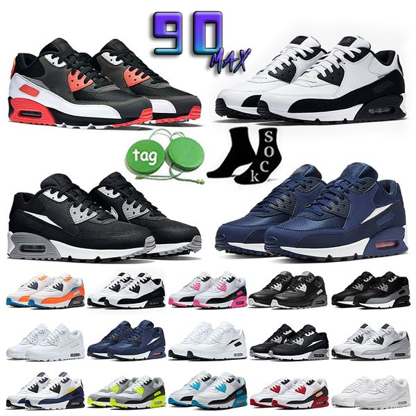 

classic 90 90s mens womens running shoes size us 11 premium obsidian griffey bacon surplus black white wolf grey unc blue trainers designer