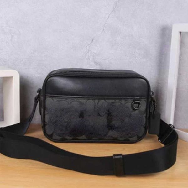 

totes 2023 designer new men's classic old flower camera bag one shoulder diagonal small square bag