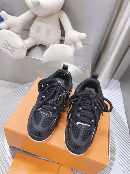 

2023 designer sneaker casual shoes black grey brown white green calf leather french mens shoe size35-45 jy220705