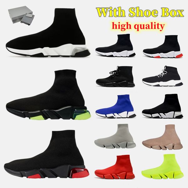 

designer sock shoes sports trainers 2.0 lace-up trainer shoes casual luxury women men nude glitter graffiti runners sneakers fashion socks b, Black