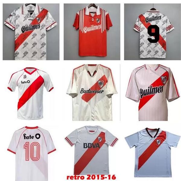 

1986 1987 1995 1996 1997 2004 2006 river plate retro soccer jerseys 86 87 95 96 97 98 04 06 15 16 18 19 caniggia gallego alzamendi norberto, Black;yellow