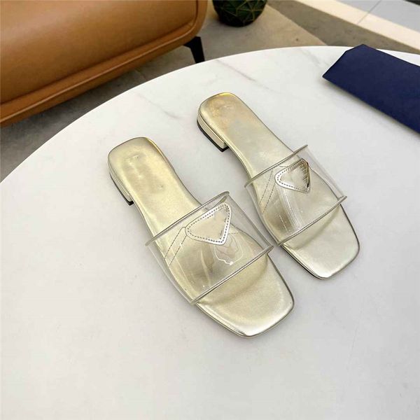 

2022 new slippers pradity men women beach slippers leather webbing fashion luxury summer sandals 01-03