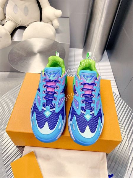 

2023 thunder sneaker casual shoes men fashion outdoor mens sneakers trainer, Black