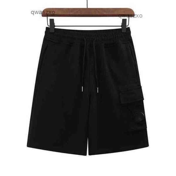 

summer shorts cp men's casual short pocket round lens sweatpants designer company capris fashion pants men1elf, White;black