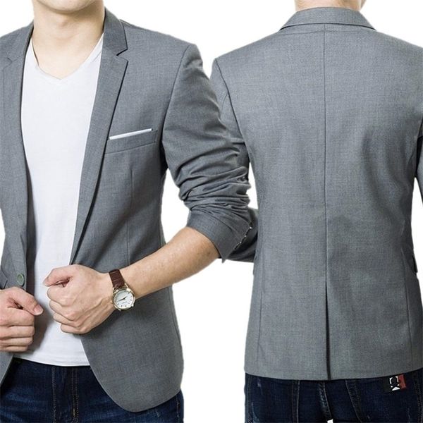 

mens suits blazers mens blazer slim fit jacket formal business coat men groom singer costume evening dress pockets 230209, White;black