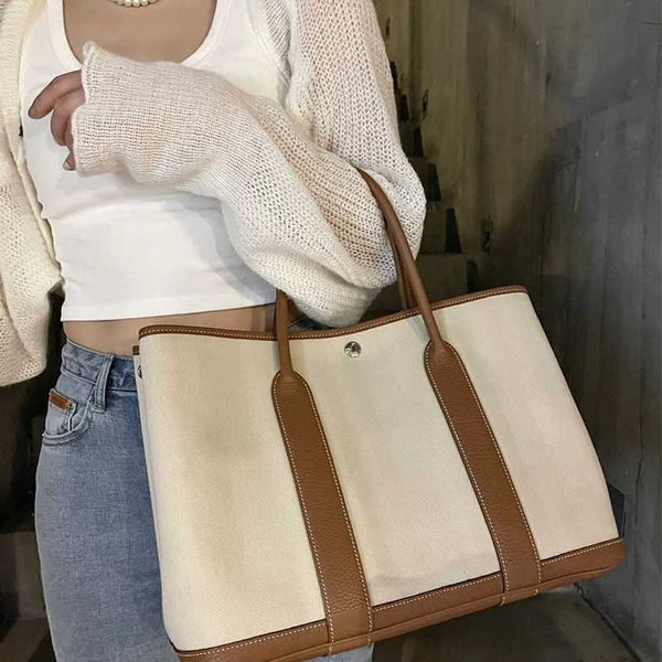 

herme garden party bags online storegenuine leather garden bag 30 portable tote female mother commuting large capacity versatile single shou