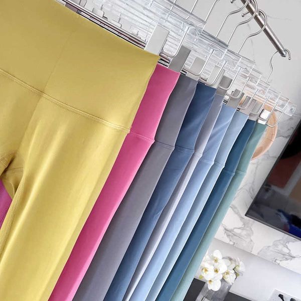 

yoga outfit promote sale solid color sports pants soft nylon fitness tight women workout yoga legging breathable cycling athletic clothes t2